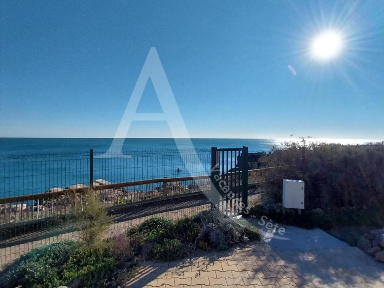 40 M², 1Ere Ligne Mer, Dernier Etage Avec Ascenseur Sète Eksteriør billede