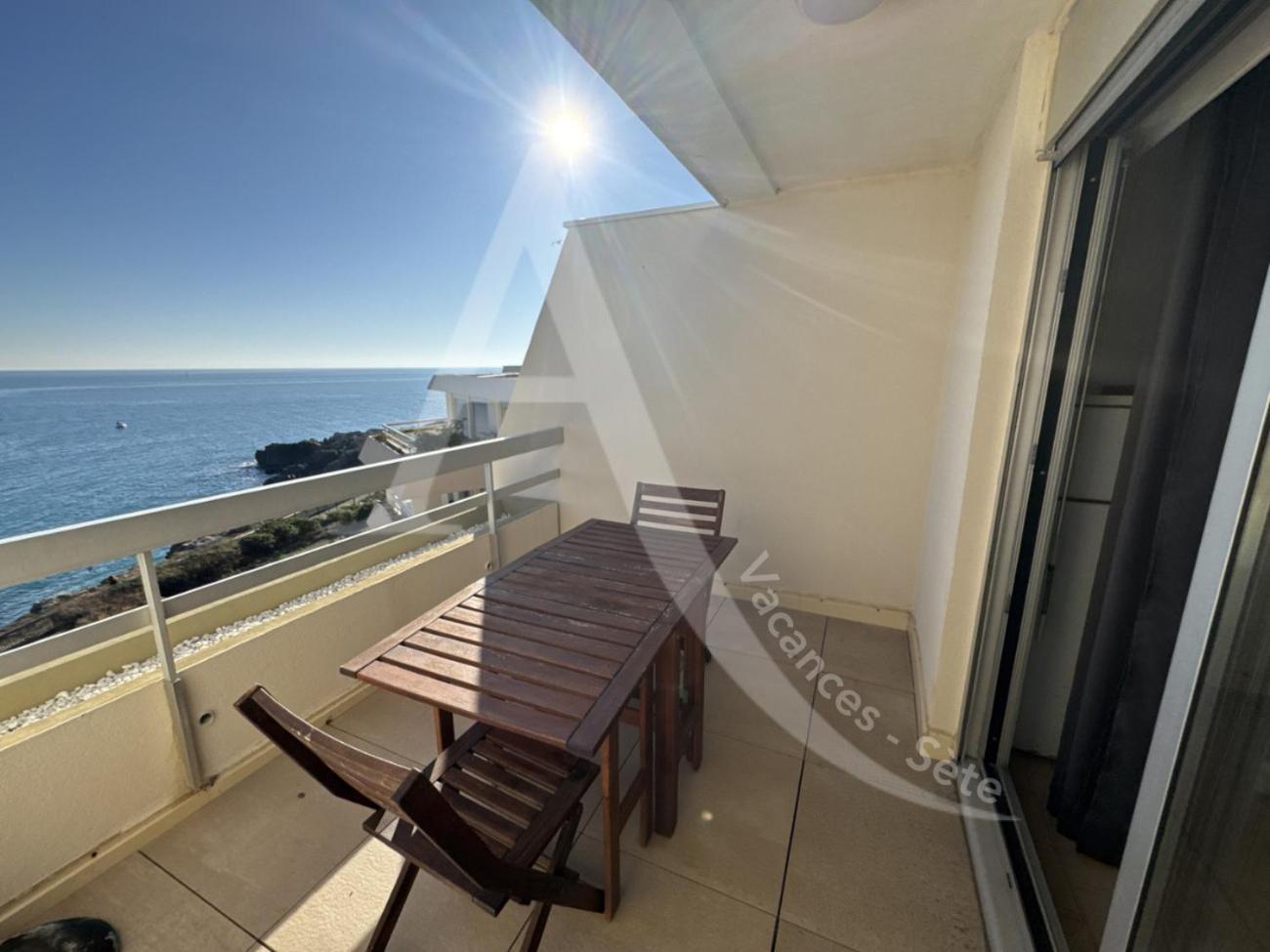 40 M², 1Ere Ligne Mer, Dernier Etage Avec Ascenseur Sète Eksteriør billede