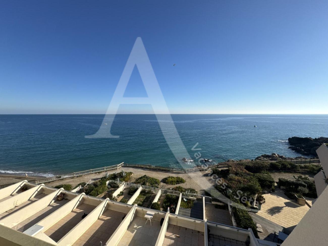 40 M², 1Ere Ligne Mer, Dernier Etage Avec Ascenseur Sète Eksteriør billede