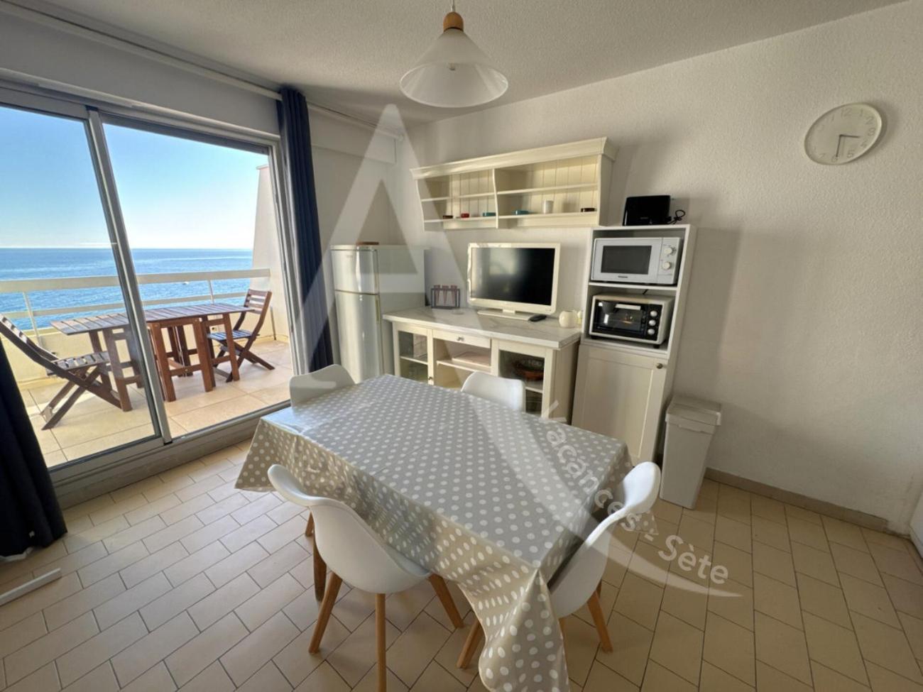 40 M², 1Ere Ligne Mer, Dernier Etage Avec Ascenseur Sète Eksteriør billede